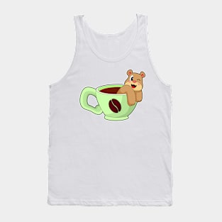 Bear Coffee Tank Top